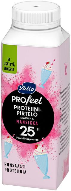 Valio PROfeel® proteiinipirtelö 2,5 dl mansikka laktoositon