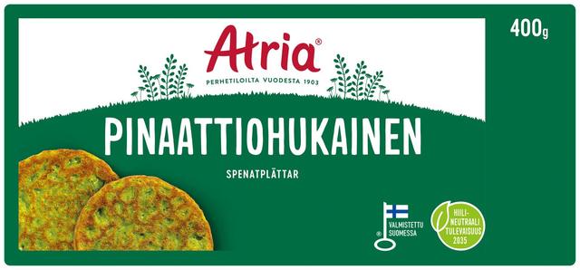 Atria Pinaattiohukainen 400g