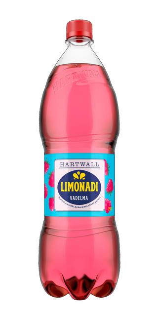 Hartwall Limonadi Vadelma virvoitusjuoma 1,5 l