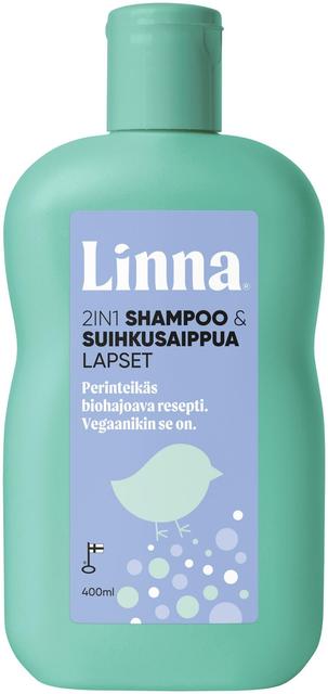 Linna 2in1 Lasten Shampoo & Suihkusaippua 400 ml​