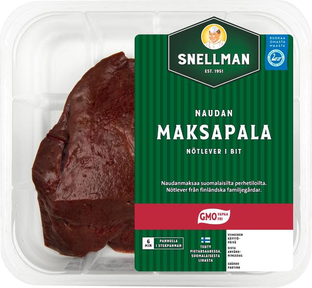 Snellman Naudan maksapala n500g