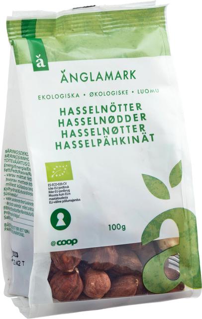 Änglamark hasselpähkinä luomu 100 g