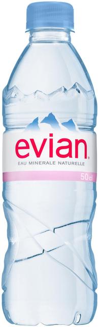 Evian luontainen kivennäisvesi PET 0,5l