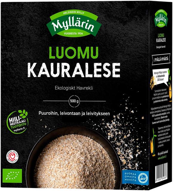 Myllärin Luomu Kauralese 500 g