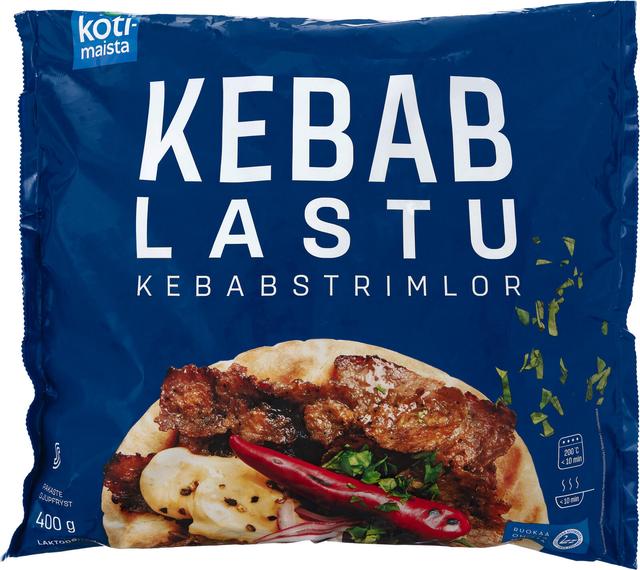 Kotimaista Kebablastu 400g pakaste