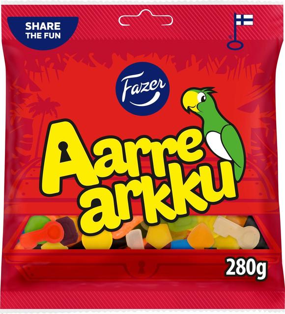 Fazer Aarrearkku karkkipussi 280g