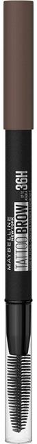 Maybelline New York Tattoo Brow 36H Pencil 07 Deep Brown -kulmakynä 0,73g