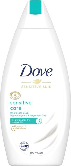 Dove Hydrating Care Suihkusaippua aloe veraa ja koivuveden aisteja virkistävä tuoksu kosteutettava, raikas tuoksu 450 ml