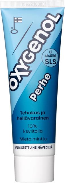 Oxygenol 75ml Perhe hammastahna