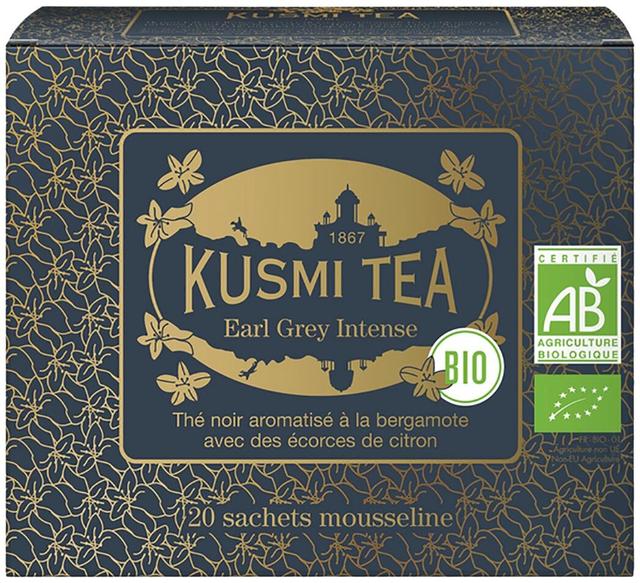 Kusmi Organic Earl Grey Intense musta tee 20x2g