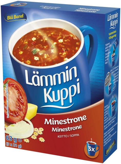 Blå Band Lämmin Kuppi Minestrone