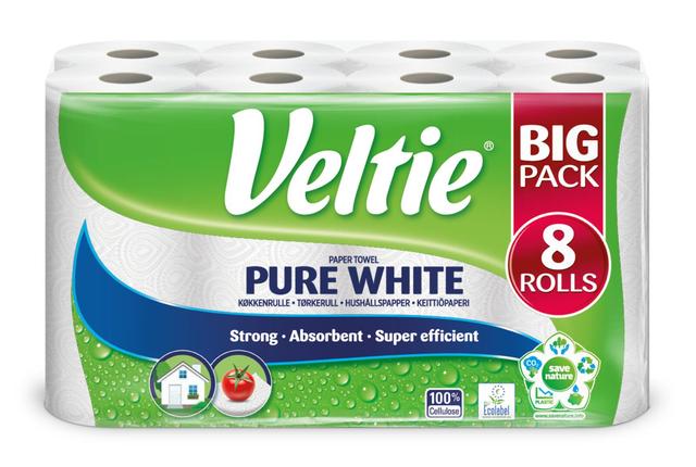 VELTIE 8RL TP PURE WHITE 2KRS