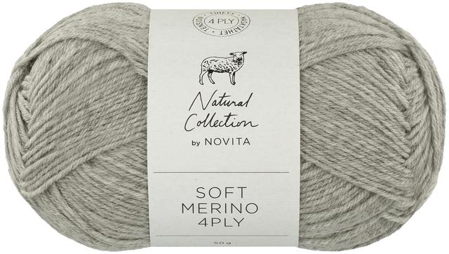 Lanka Novita Soft Merino 4PLY 50g sumu 075