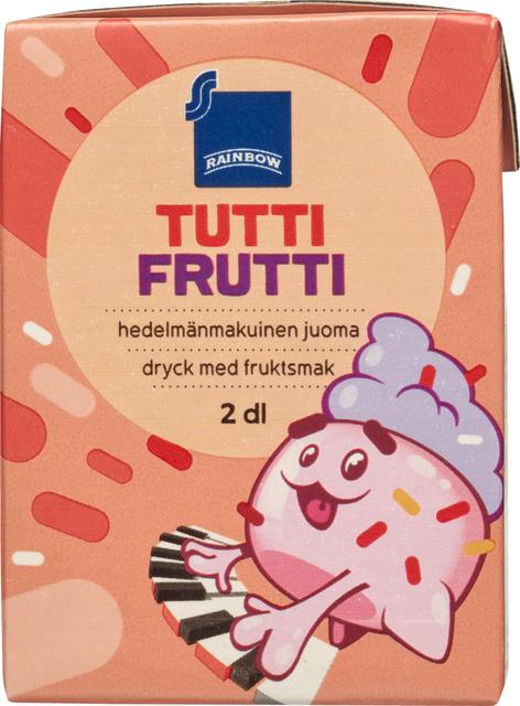 Rainbow tuttifrutti hedelmänmakuinen juoma 2dl