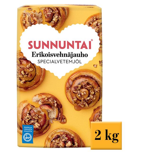 Sunnuntai 2kg erikois vehnäjauho