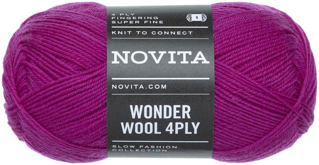 Novita lanka Wonder Wool 4PLY 50 g neilikka 780