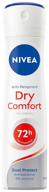 NIVEA 150ml Dry Comfort Deo Spray -antiperspirantti