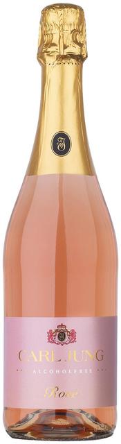 Carl Jung Rosé kuohuviini, alkoholiton < 0,5%, 0,75L, lasipullo