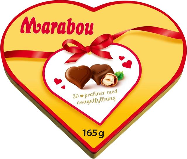 Marabou Hearts konvehteja 165g