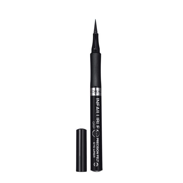 L'Oréal Paris Infaillible Grip 24H Precision Felt eyeliner 01 Black nestemäinen silmänrajausväri 1 kpl