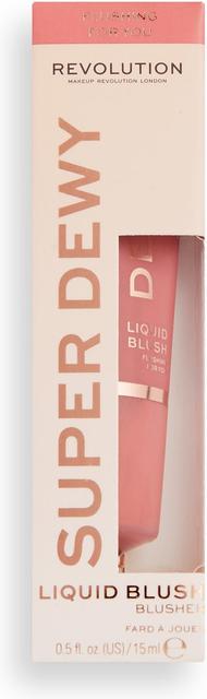 Makeup Revolution Superdewy Liquid Blusher Flushing For You nestemäinen poskipuna 15ml