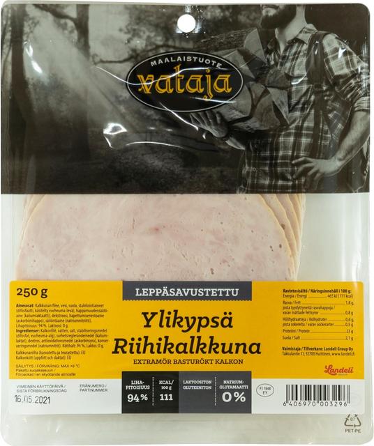 Vataja Ylikypsä Riihikalkkuna viipale 250g