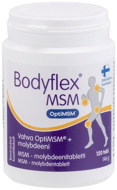 Bodyflex MSM MSM-molybdeenitabletti 120 tabl