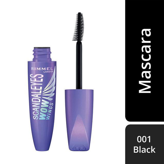 Rimmel Scandaleyes Wow Wings Mascara 001 Black 12 ml ripsiväri