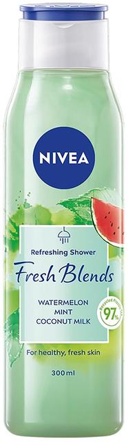 NIVEA 300ml Fresh Blends Refreshing Watermelon Shower Gel -suihkugeeli