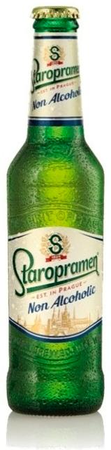 Staropramen alkoholiton lager olut pullo 0,33 L