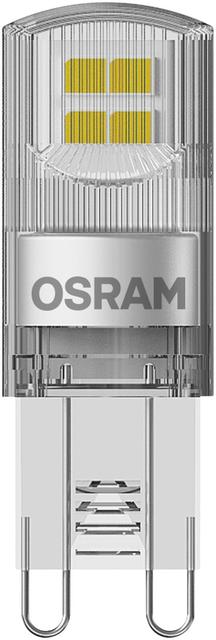 Osram LED PIN 1,9W/2700K G9 ei-himmennettävä kirkaskupuinen LED-pienoislamppu 2 kpl/pkt