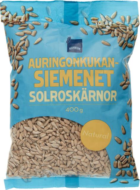 Rainbow 400g auringonkukansiemenet natural