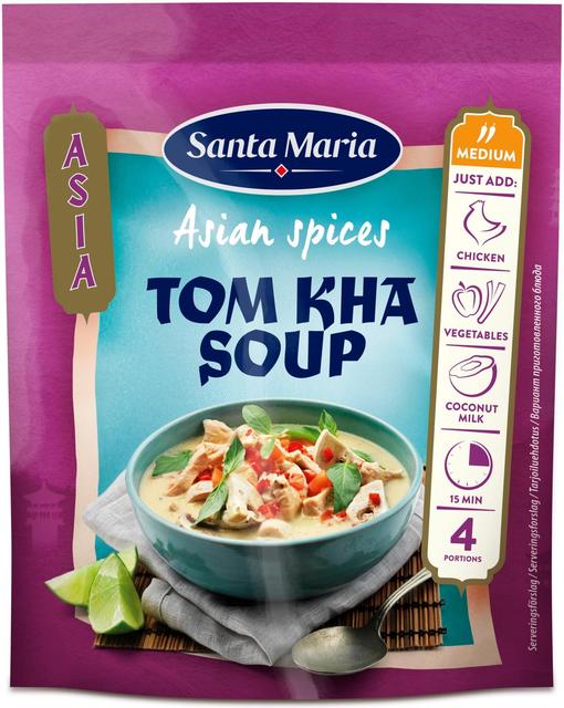 Santa Maria Asian Spices Tom Kha Aasialainen mausteseos 30g