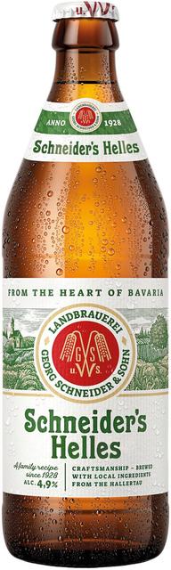 Schneider's Bayrisch Hell õlu 4,9%vol 500ml