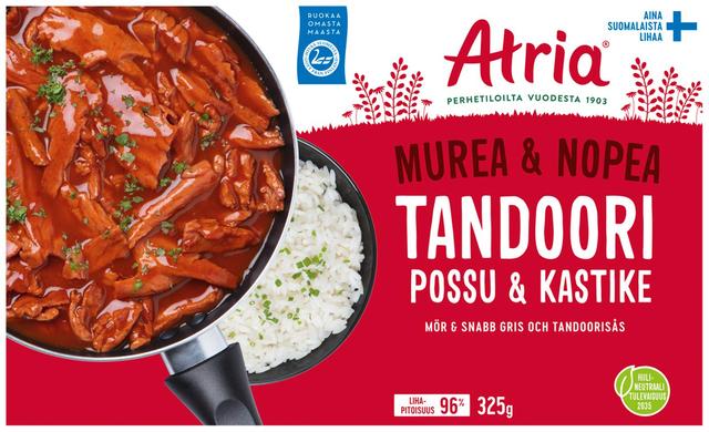 Atria Murea & Nopea Possu ja Tandoorikastike 325g