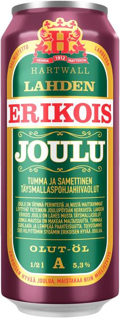 Lahden Erikois Jouluolut 5,3% 0,5 l