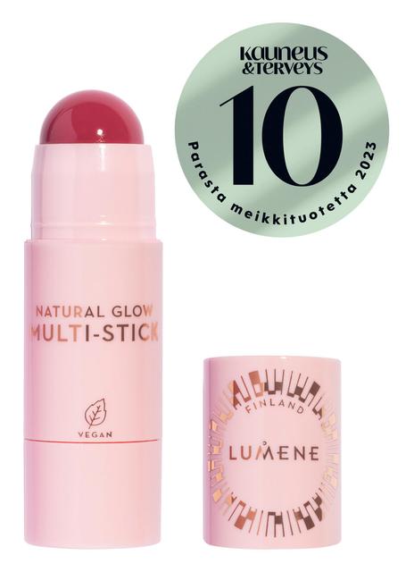 Lumene Natural Glow Voidemainen meikkipuikko 2 Fresh Pink 5,8 g