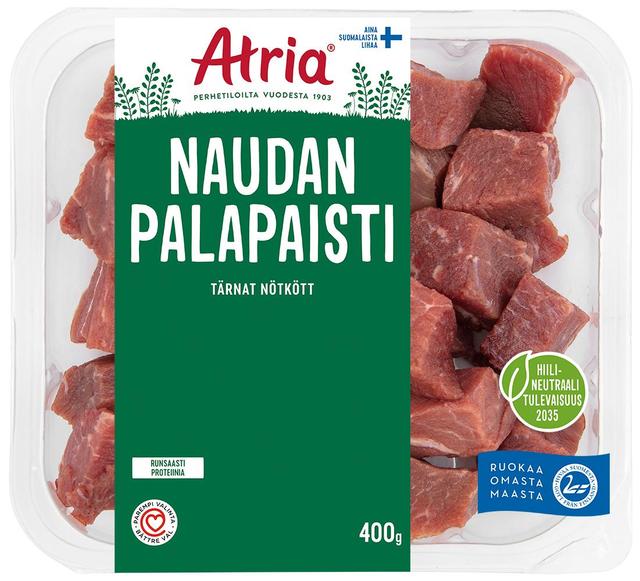 Atria Naudan Palapaisti 400g