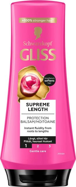 Schwarzkopf Gliss Supreme Length hoitoaine 200ml