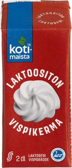 Kotimaista laktoositon vispikerma 2dl