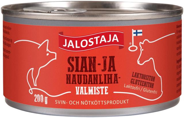 Jalostaja Sian- ja naudanlihavalmiste 200g