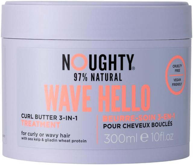 Noughty Wave Hello Curl Butter 3-in-1 Treatment -ravitseva hiusnaamio 300ml