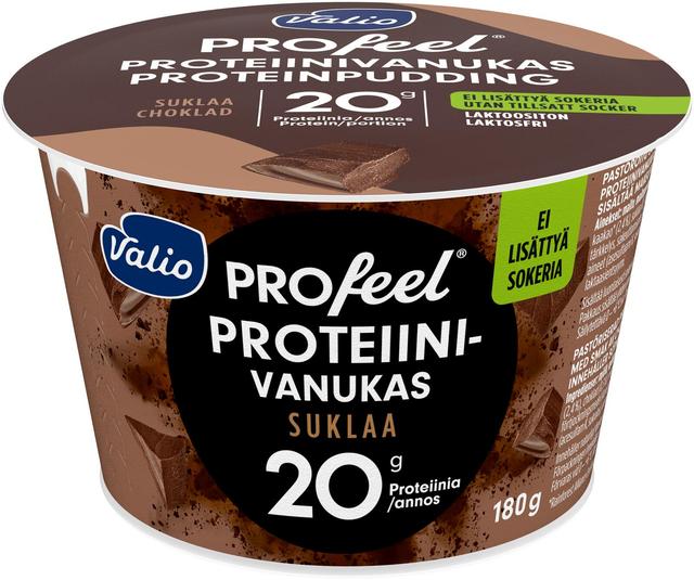 Valio PROfeel® proteiinivanukas 180 g suklaa laktoositon