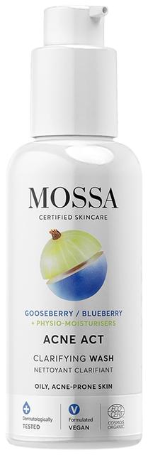 MOSSA Acne Act Puhdistusgeeli 140ml