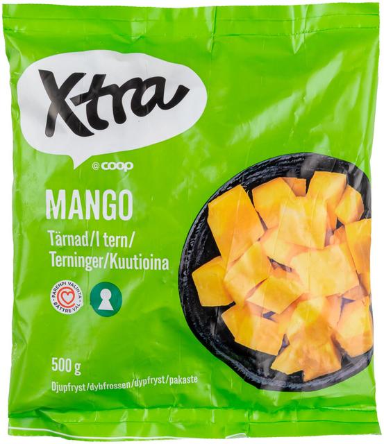 Xtra mango kuutioina 500 g pakaste