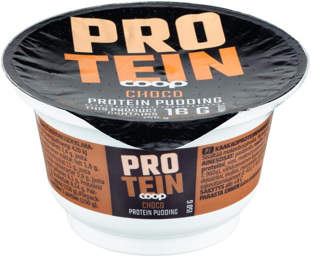 Coop proteiinivanukas choco 150 g