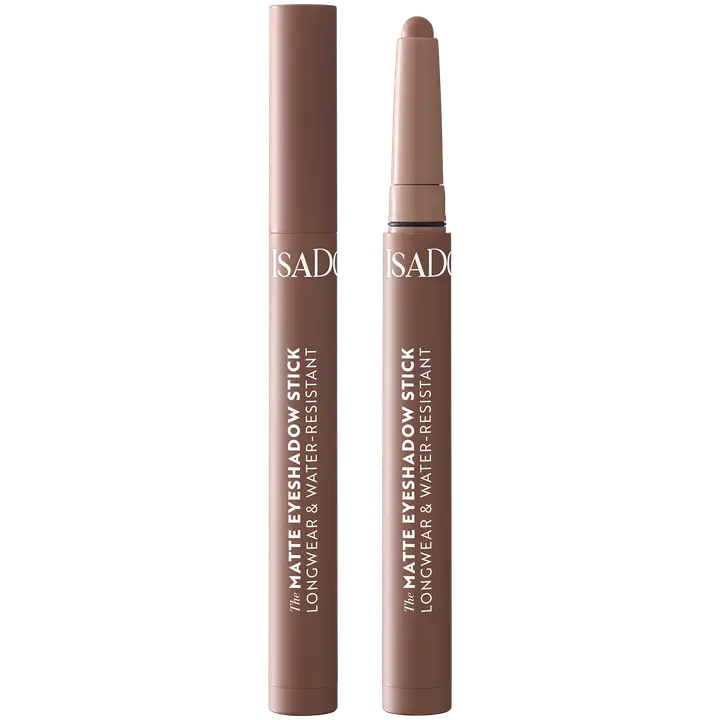 Isadora The Matte Eyeshadow Stick Longwear & Water-Resistant luomiväripuikko 63 Cool Taupe 1,2 g