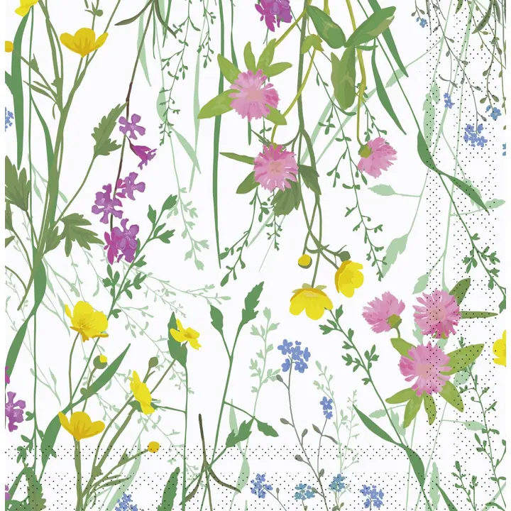 Huhtamäki Kesä lautasliina 20x33*33cm Swan