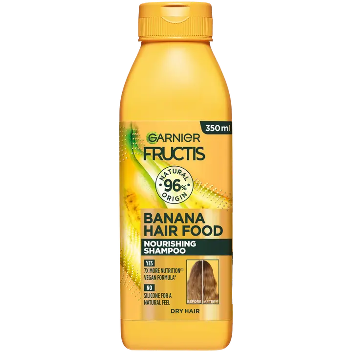 Garnier Fructis Hair Food Banana shampoo kuiville hiuksille 350ml