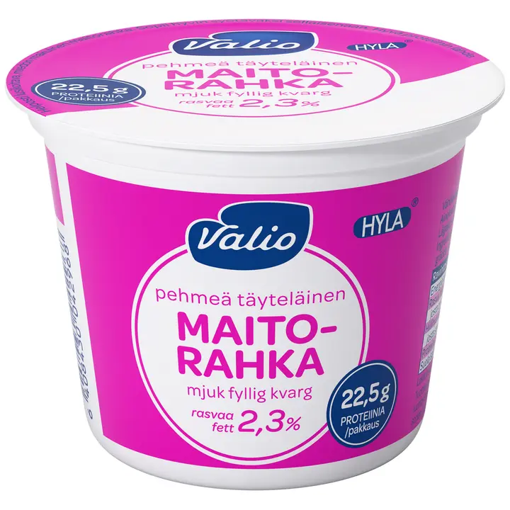 Valio pehmeä täyteläinen maitorahka 250 g HYLA®